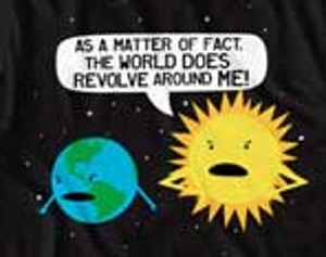 (image for) World Revolves T-Shirt - Click Image to Close